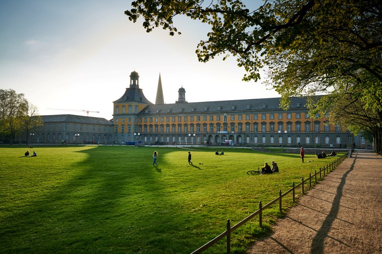 Uni Bonn Sunset